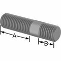 Bsc Preferred Threaded on Both Ends Stud Steel M16 x 2 mm Size 38 mm and 16 mm Thread Length 66 mm Long 5580N175